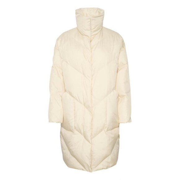 NWT CREAM Nisa Winter Off White Down Puffer Jacket - Picture 8 of 13